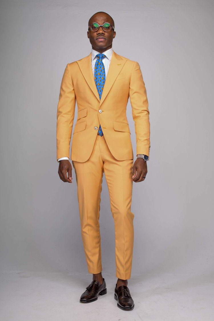 Yellow suit